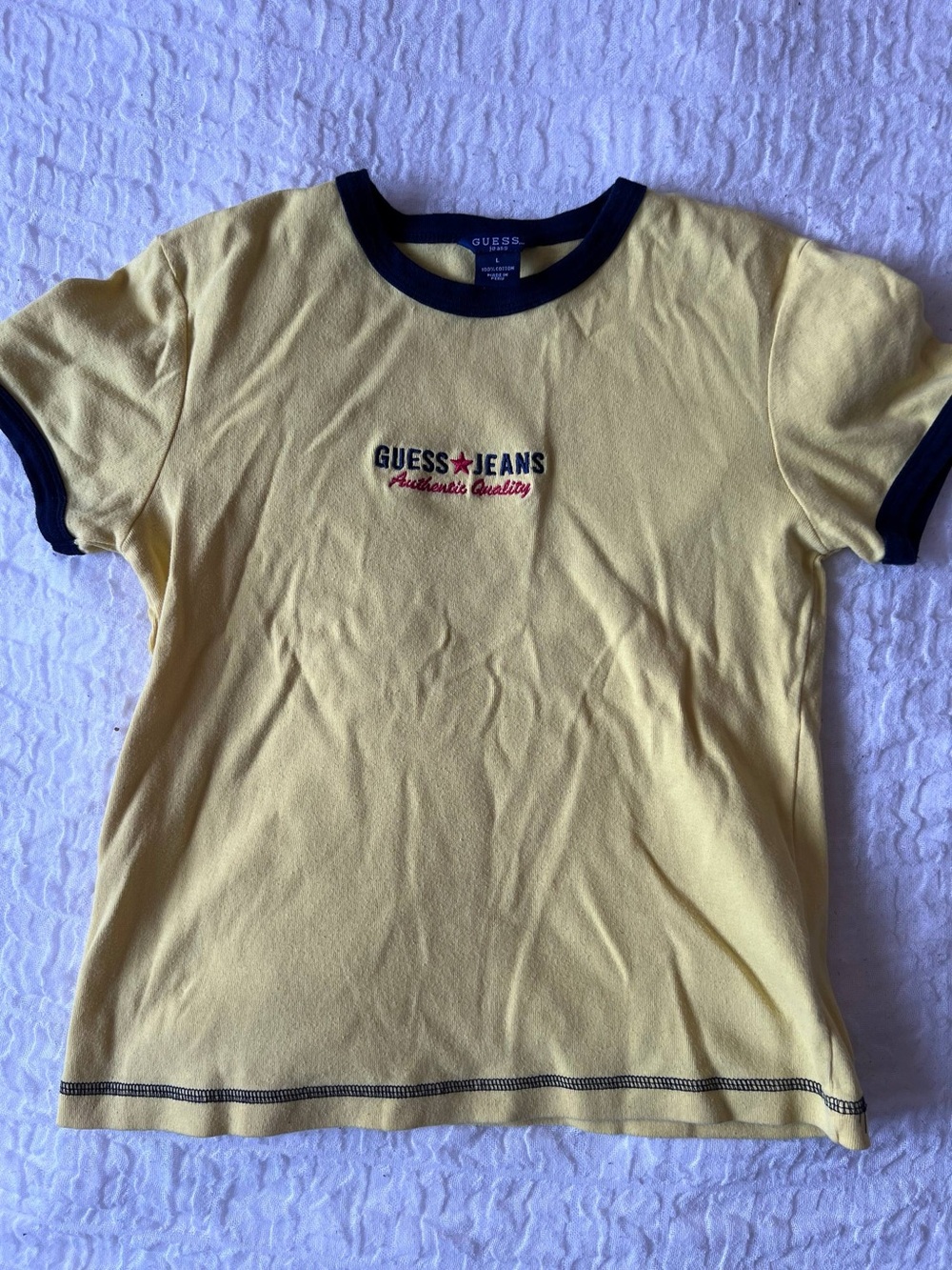 GUESS Jeans Authentic Quality Short Sleeve Tee